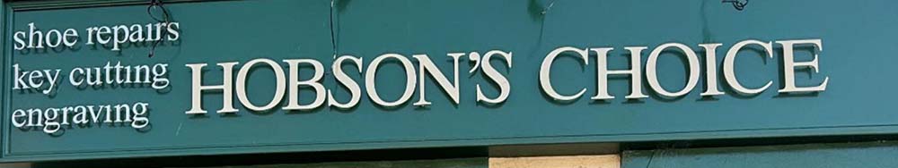 Hobsons Choice Hobsons Choice
